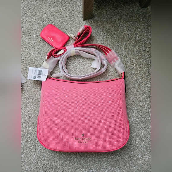 Brand new Kate Spade Rosie crossbody bag with matching watermelon wallet. - Picture 4 of 6